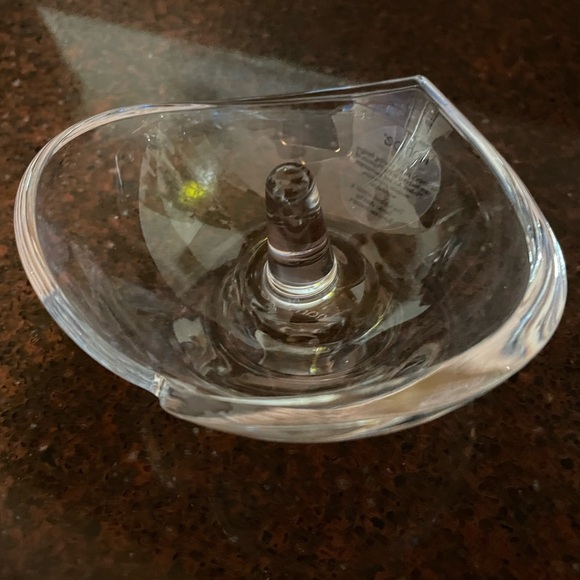 Nambe Full-Lead Crystal Heart Jewelry Holder Excellent Perfect shape NWT - Picture 6 of 7